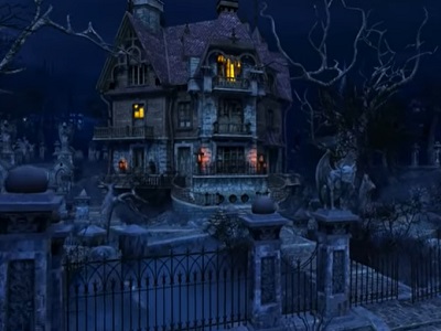 Haunted Halloween House Halloween Screensaver