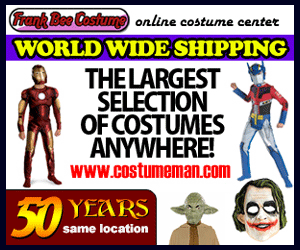 VISIT FRANK BEE COSTUME FOR ALL YOUR COSTUME NEEDS