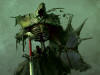 Dead Knight Halloween Background Wallpaper
